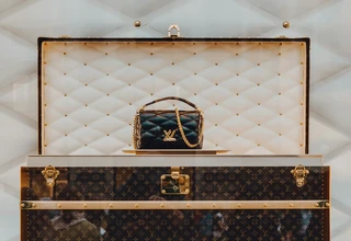 Louis Vuitton monogram trunk luxury bag Vachetta leather care